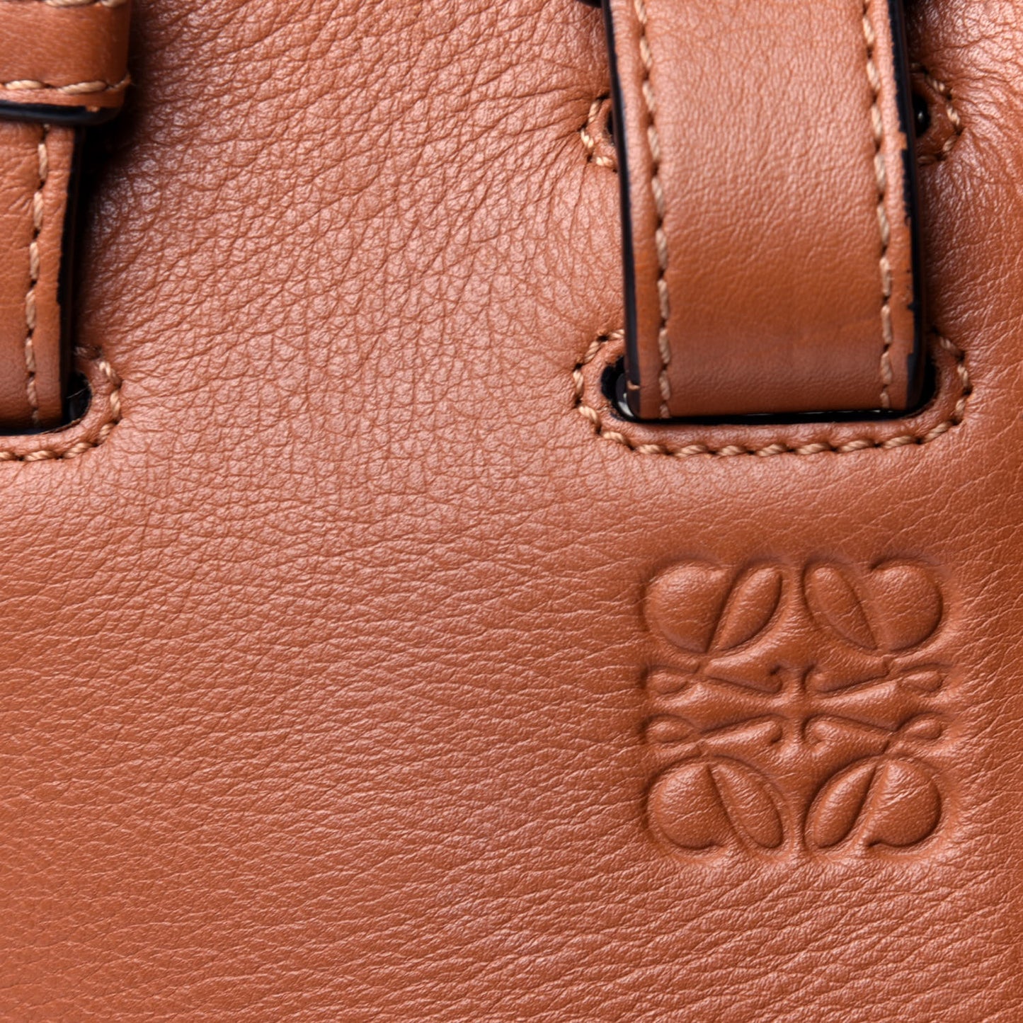 Calfskin Small Hammock Shoulder Bag Tan