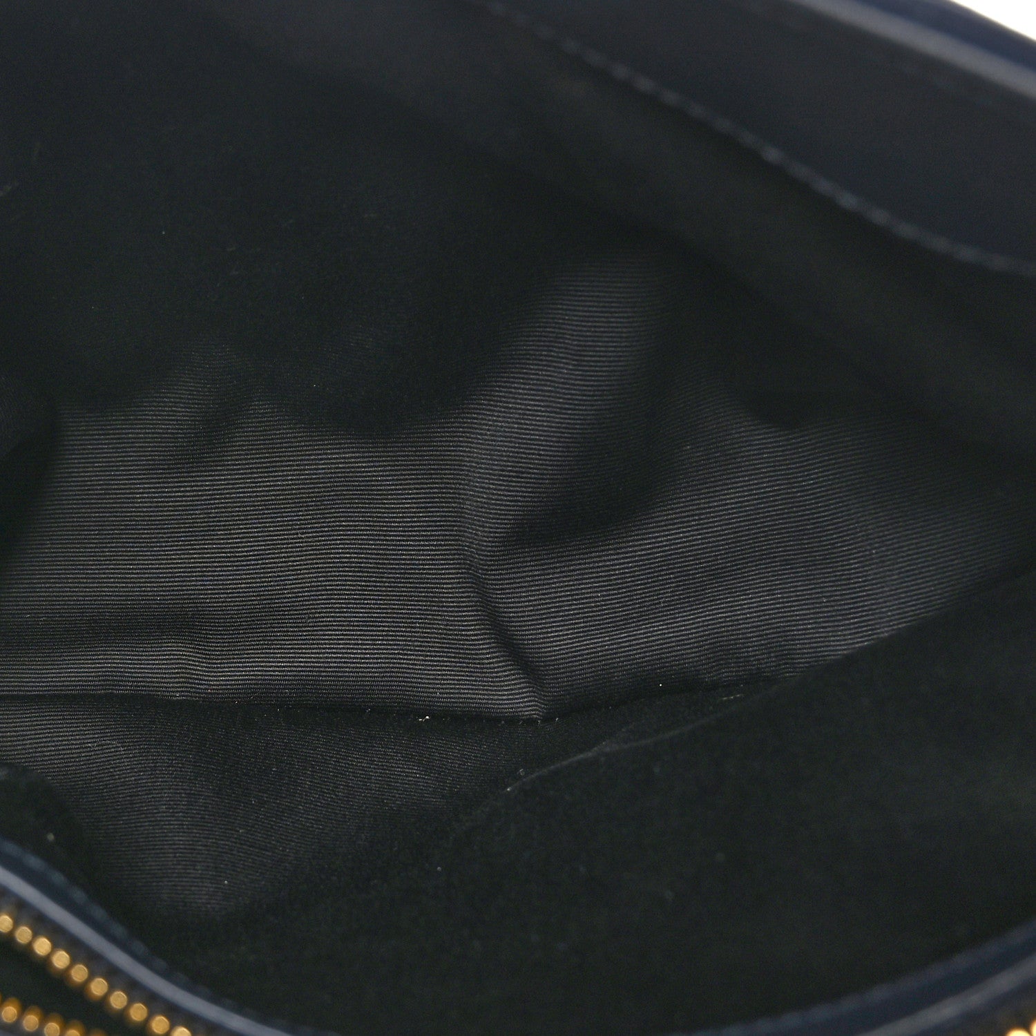 Saint Laurent Suede Calfskin Y Quilted Monogram Small Loulou Chain Satchel Deep Marine 5 of 10
