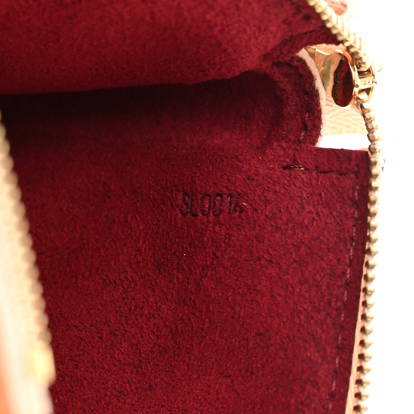 Monogram Multicolor Pochette Accessories White