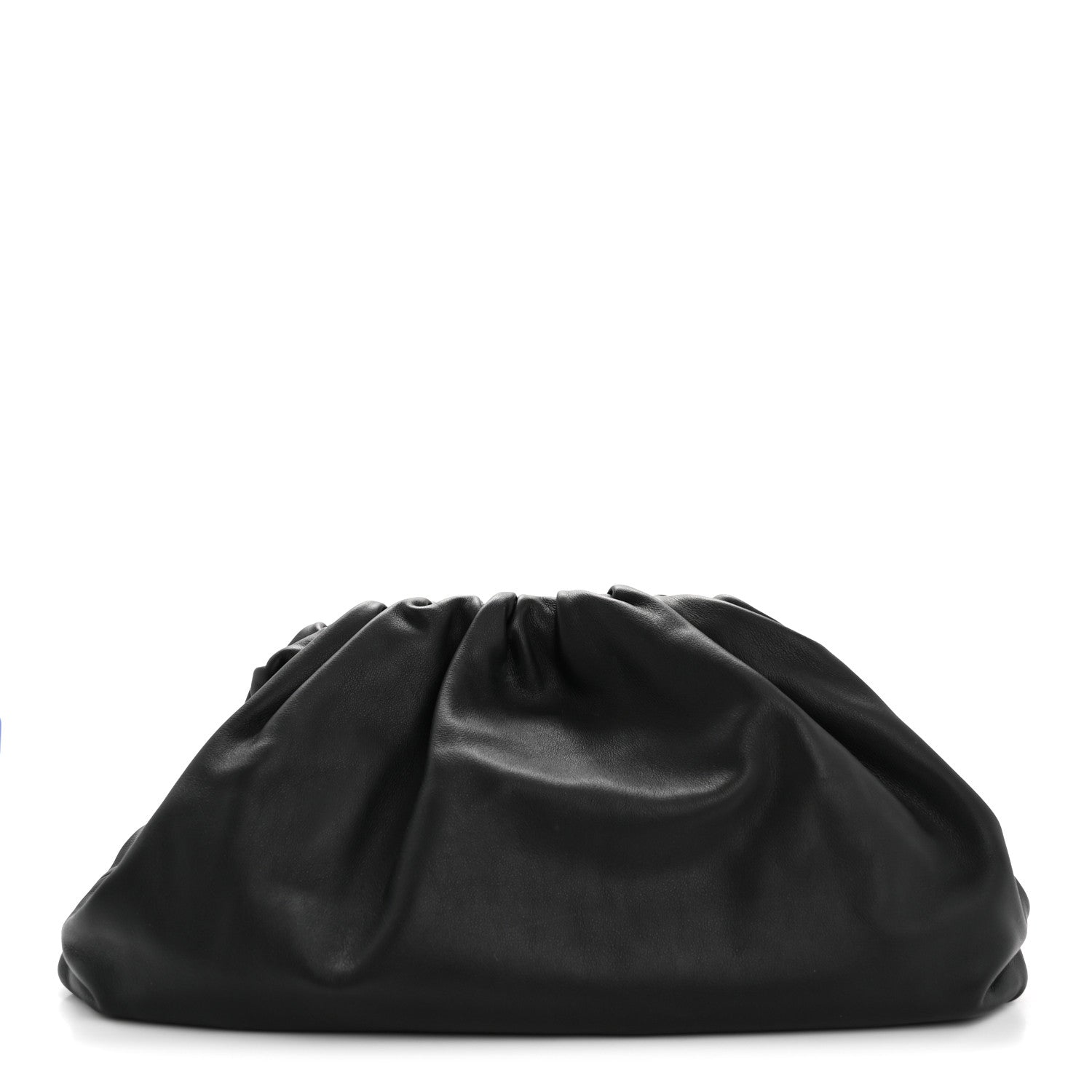 Bottega Veneta Smooth Butter Calf The Pouch Oversized Clutch Black 1 of 12