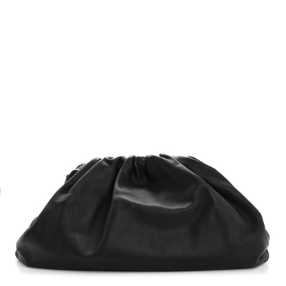 Bottega Veneta Smooth Butter Calf The Pouch Oversized Clutch Black 1 of 12