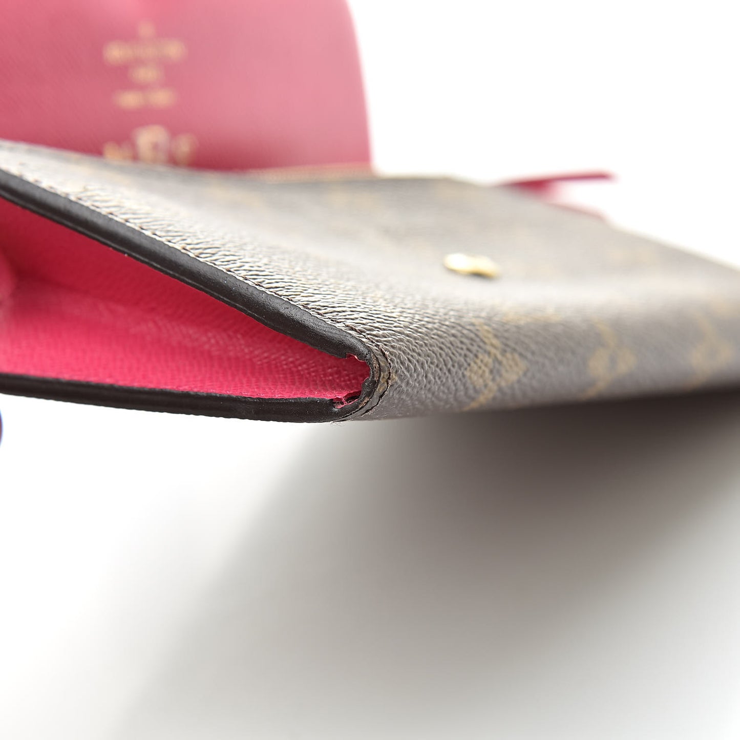 Monogram Emilie Wallet Fuchsia