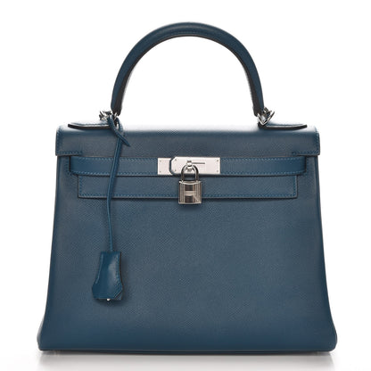 Hermes Epsom Kelly Retourne 28 Colvert Bleu 1 of 32