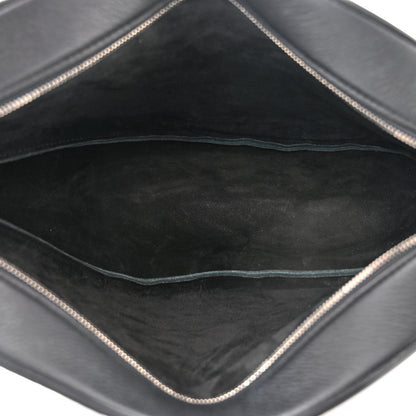 The Row Grained Calfskin Large Slouchy Banana Bag Black 5 of 9