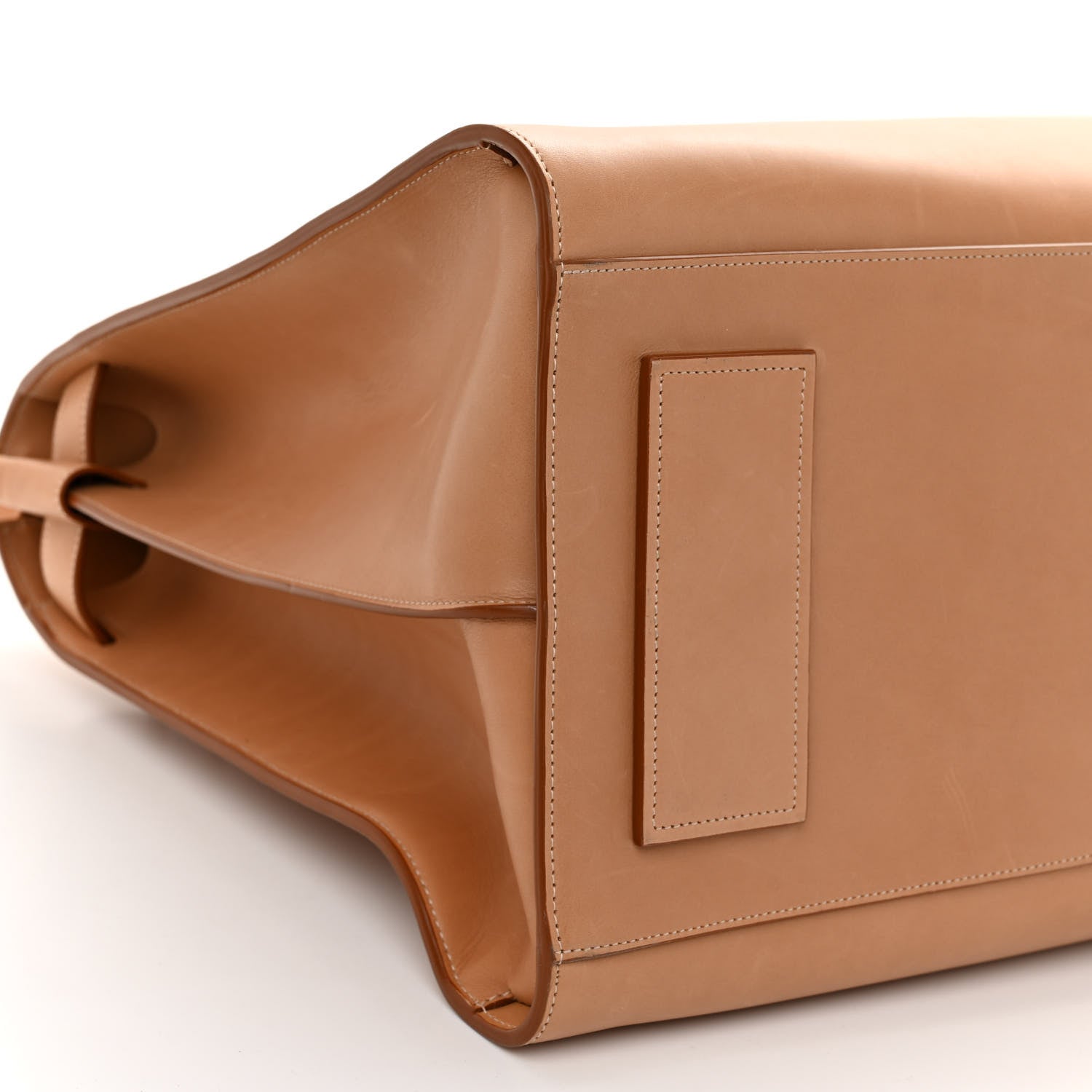 Saint Laurent Calfskin Large Sac de Jour Duffel Tan 8 of 9
