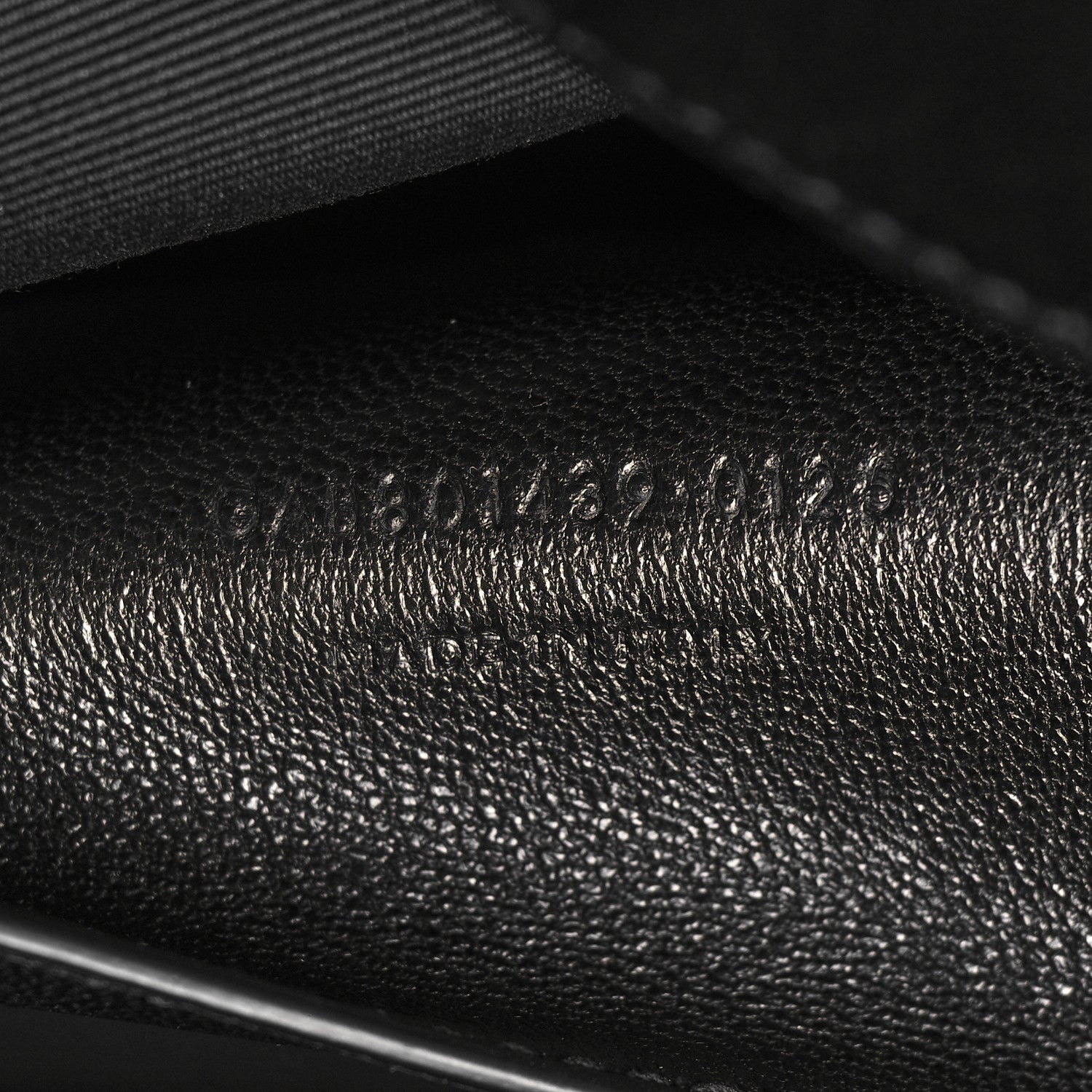 Saint Laurent Lambskin Chevron Quilted Medium Loulou Black 8 of 11