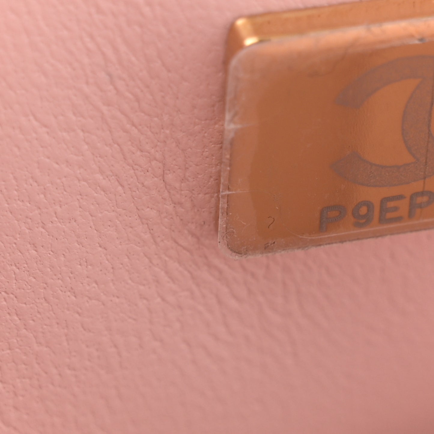 Lambskin Quilted Small Double Flap Light Pink