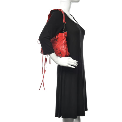 Balenciaga Agneau Classic Hardware First Rouge Coquelicot 2 of 11
