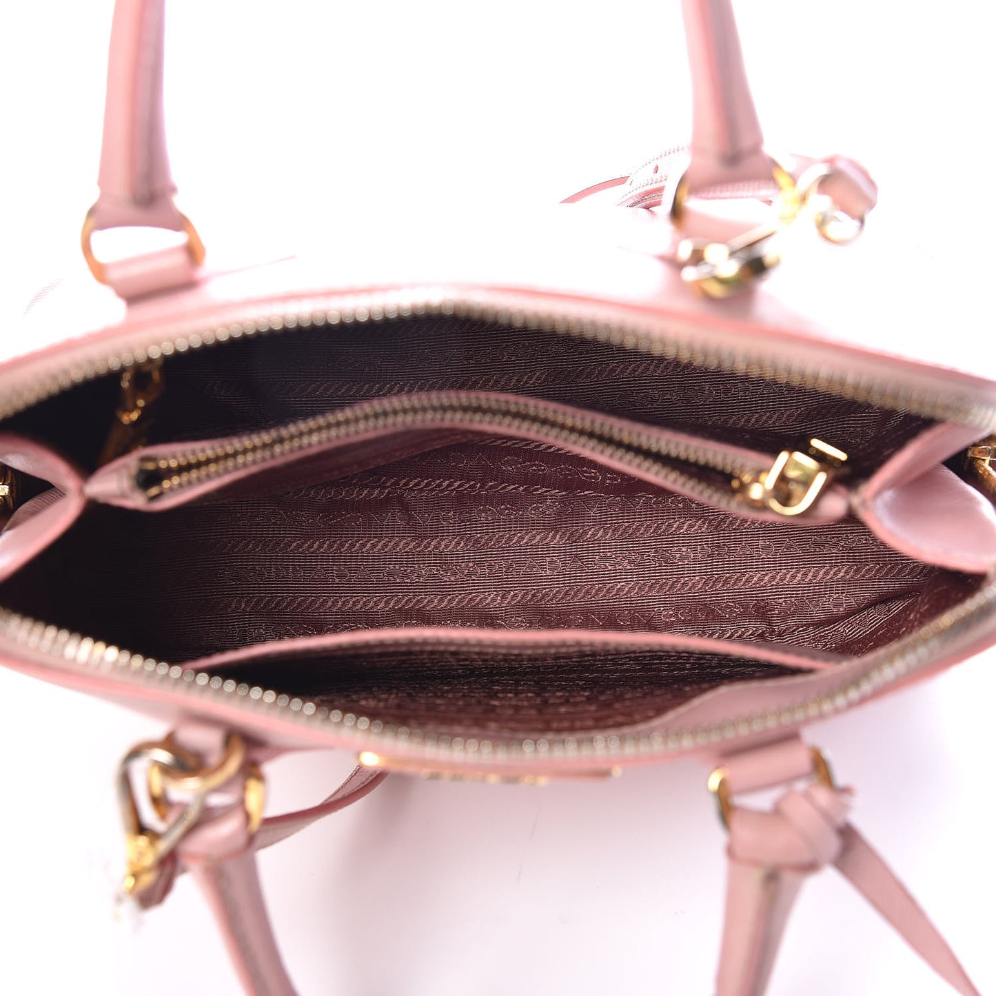 Saffiano Vernice Small Promenade Tote Orchidea