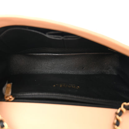 Chanel Caviar Quilted Small CC Filigree Flap Beige Black 5 of 10