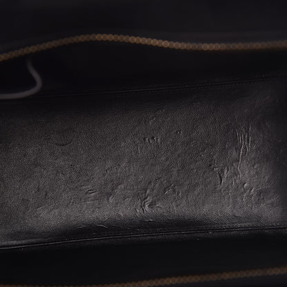 Celine Shrunken Lambskin Micro Bi-Color Luggage Black White 9 of 13