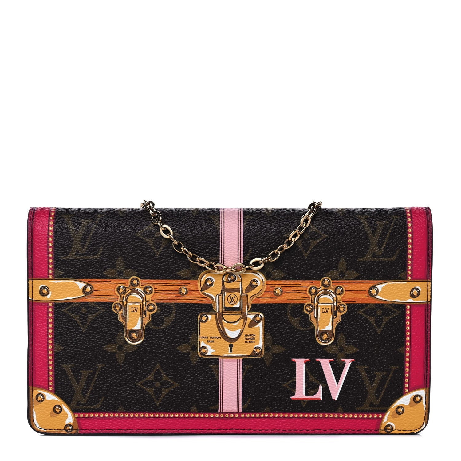 Louis Vuitton Monogram Summer Trunks Pochette Weekend 1 of 11