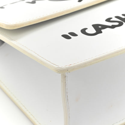 Off-White Calfskin Cash Jitney 1.0 Shoulder Bag White 13 of 18