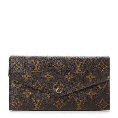 Louis Vuitton Monogram Sarah Wallet NM 1 of 7