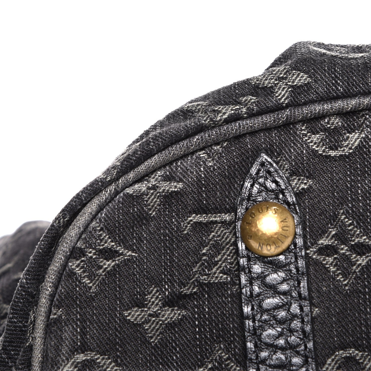 Louis Vuitton Denim Mahina XL Black 11 of 11