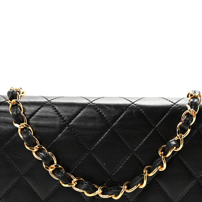 Chanel Lambskin Quilted Small Single Flap Bag Black 9 of 11