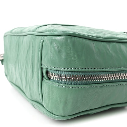 Prada Nappa Antique Medium Re-Edition 2001 Two Handle Bag Green 10 of 10