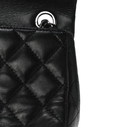 Chanel Lambskin Quilted Valentine Charms Mini Rectangular Flap Black 17 of 22