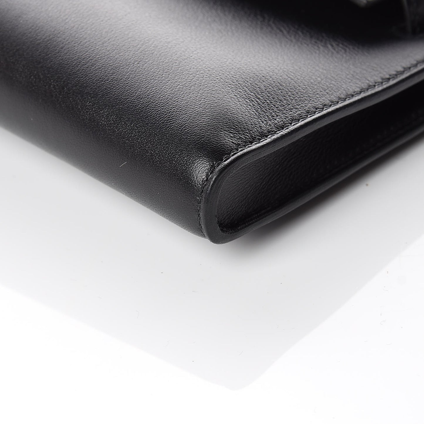 Swift Kelly Cut Clutch Pochette Black