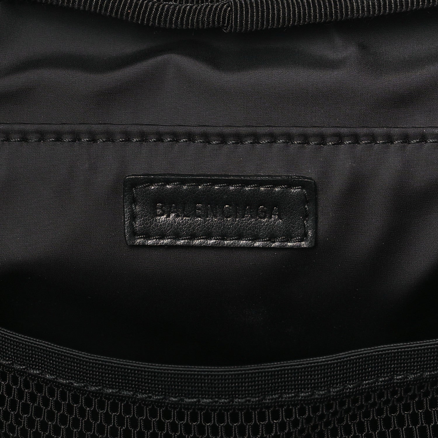 Balenciaga Nylon Logo Sport Camera Bag Black 6 of 9