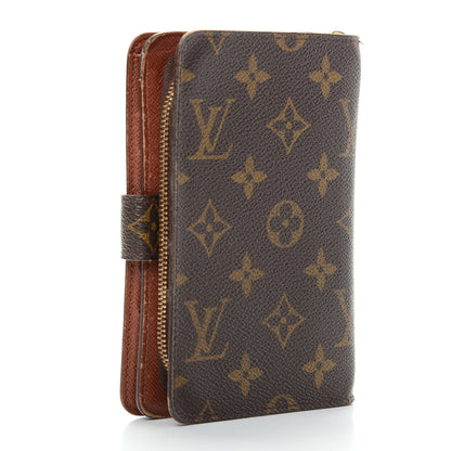 Louis Vuitton Monogram Porte Papier Zippe Wallet 3 of 9
