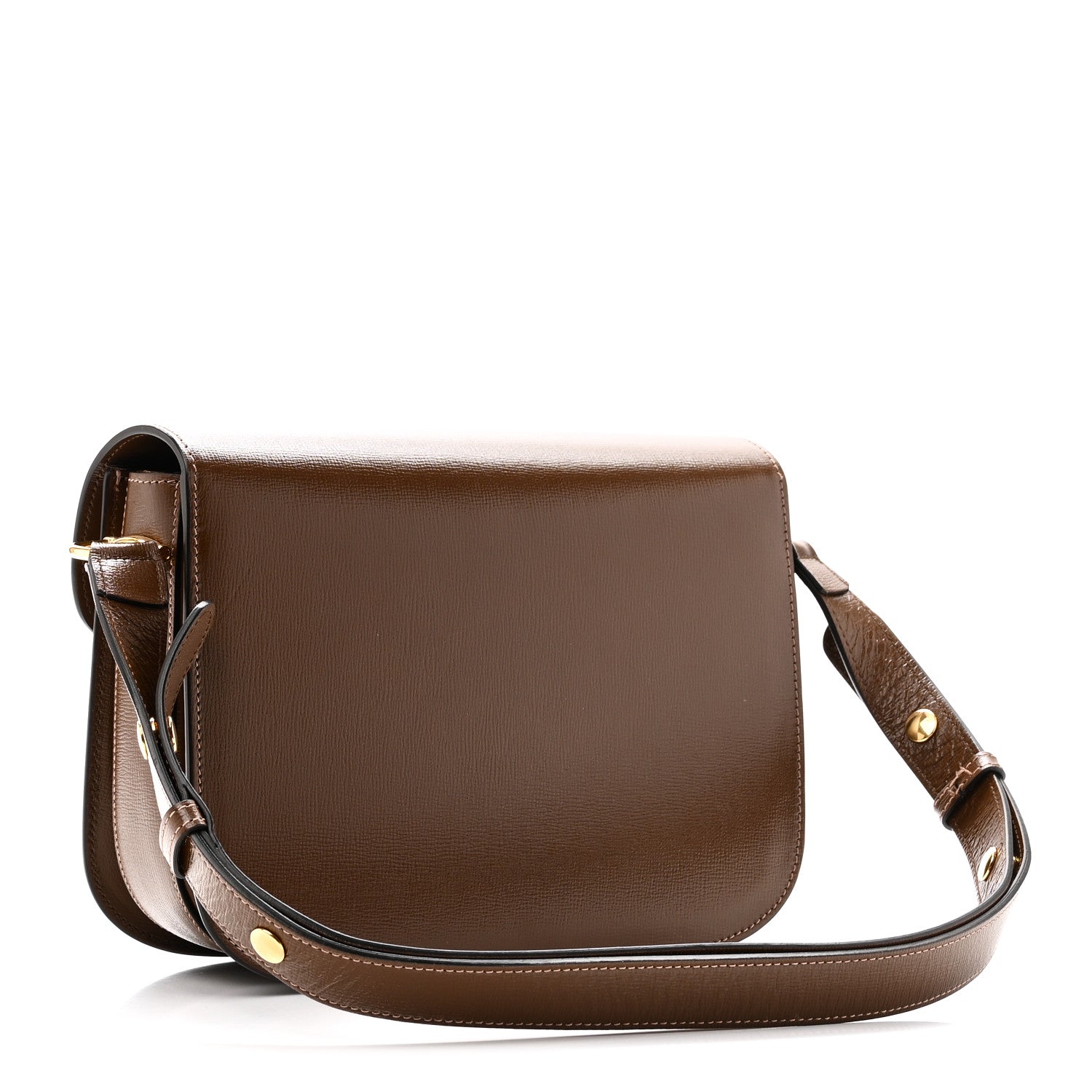 Gucci Azalea Calfskin Horsebit 1955 Shoulder Bag  Brown Sugar 3 of 11