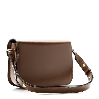 Gucci Azalea Calfskin Horsebit 1955 Shoulder Bag  Brown Sugar 3 of 11