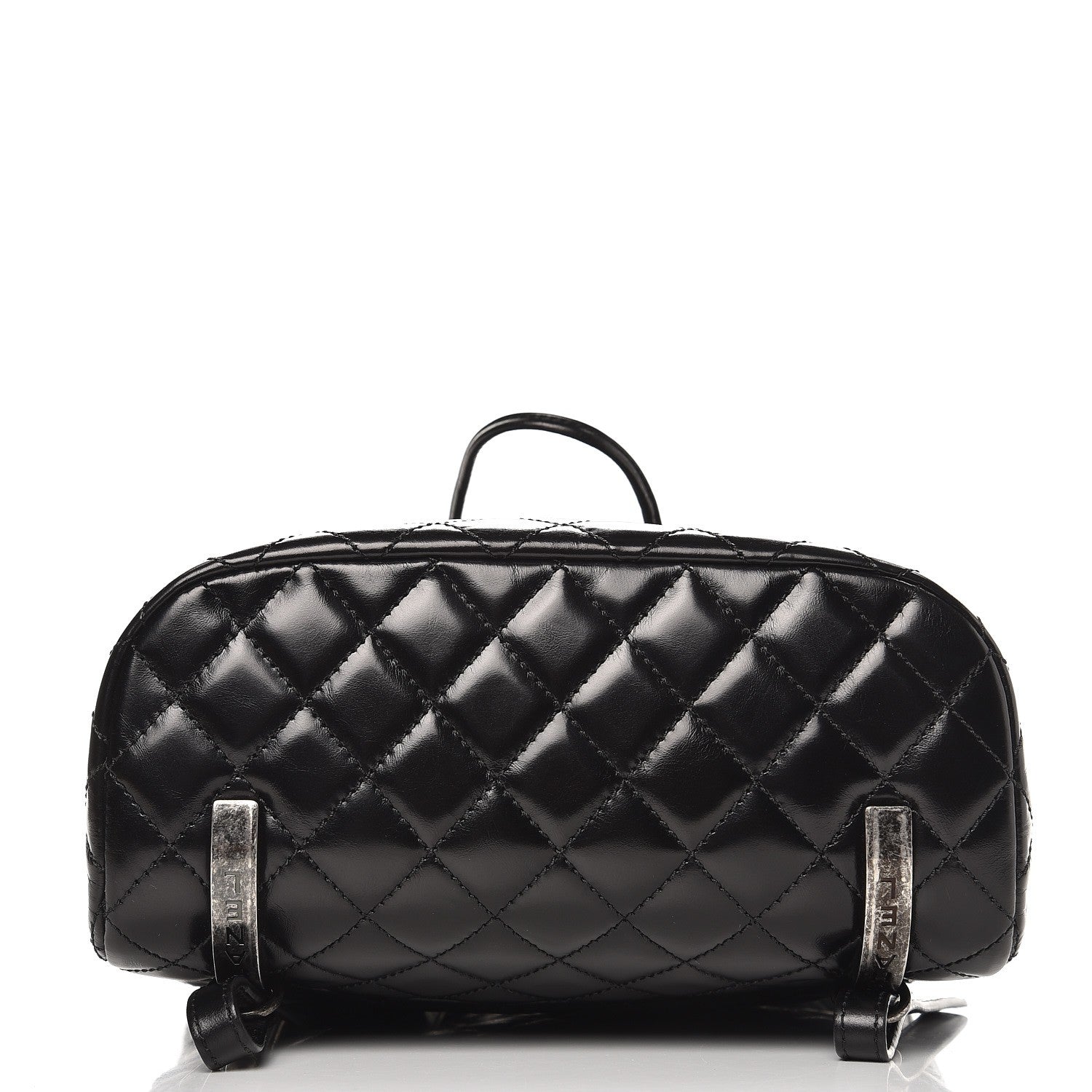 Chanel Calfskin Quilted Large Salzburg Mountain Backpack Black 4 of 8