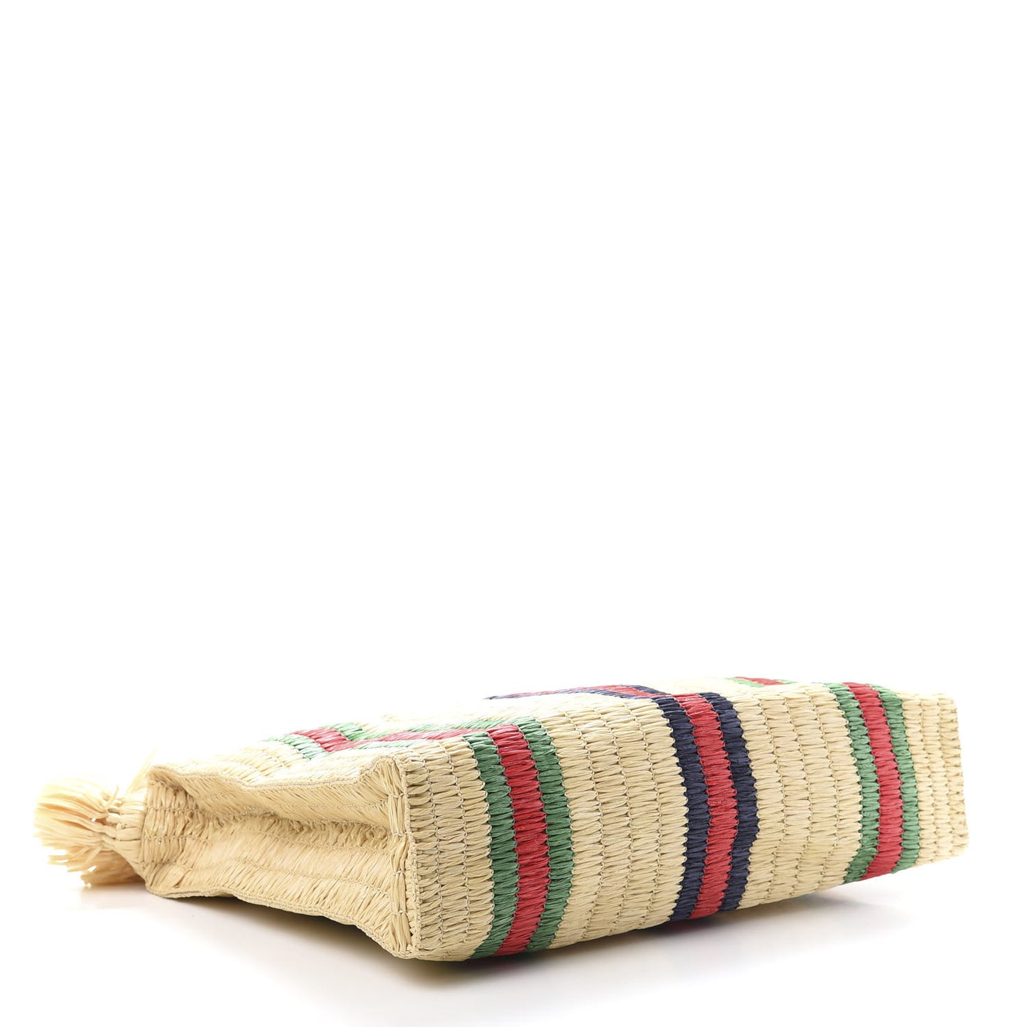 Raffia Linen Web Cestino Tote Bag