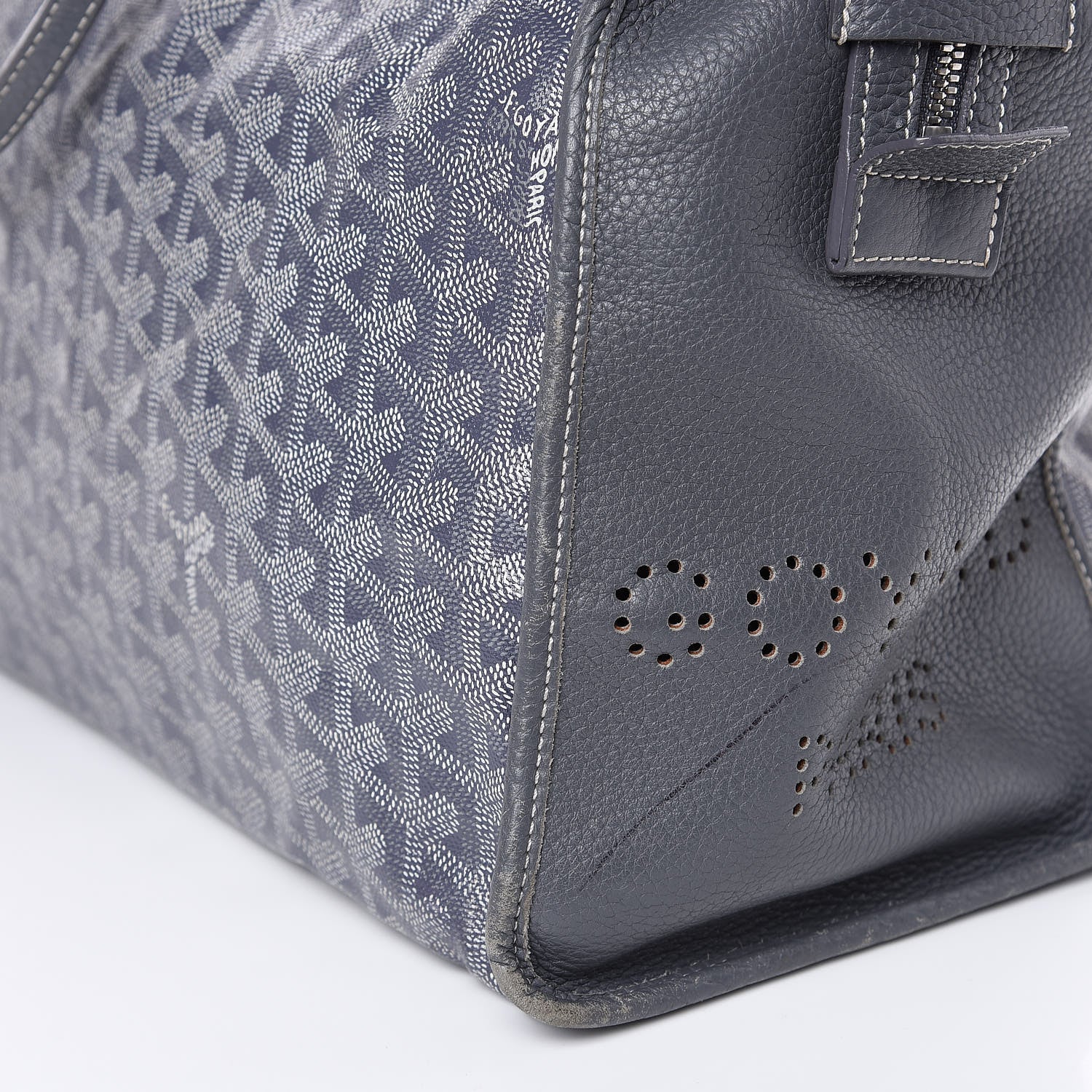Goyard Goyardine Sac Hardy Pet Carrier PM Grey 22 of 29