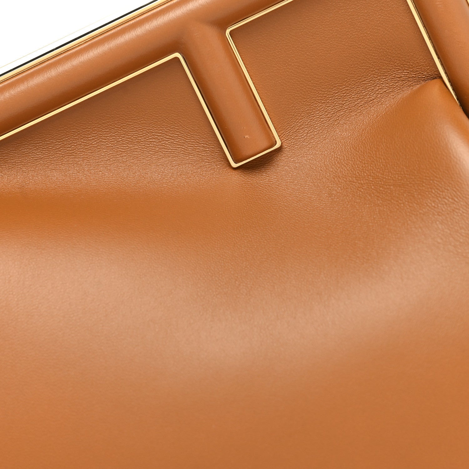 Fendi Shiny Nappa Medium Fendi First Caramello 8 of 10