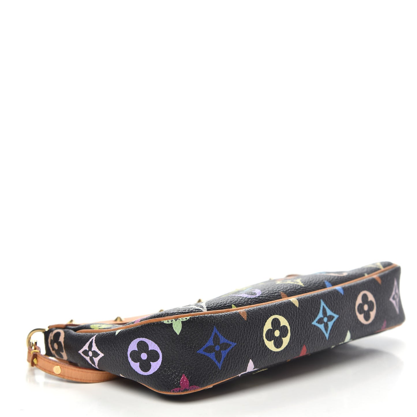 Monogram Multicolor Pochette Accessories Black