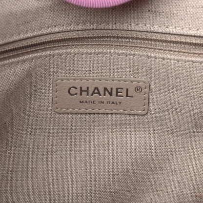 Chanel Mixed Fibers Small Deauville Tote Pink 7 of 11