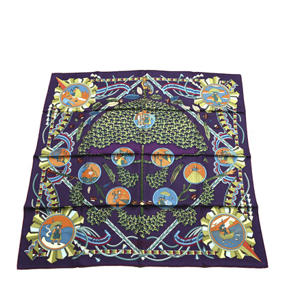 Hermes Silk L'Ombrelle Magique Scarf 90 1 of 5