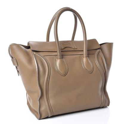 Celine Smooth Calfskin Mini Luggage Dune 3 of 21
