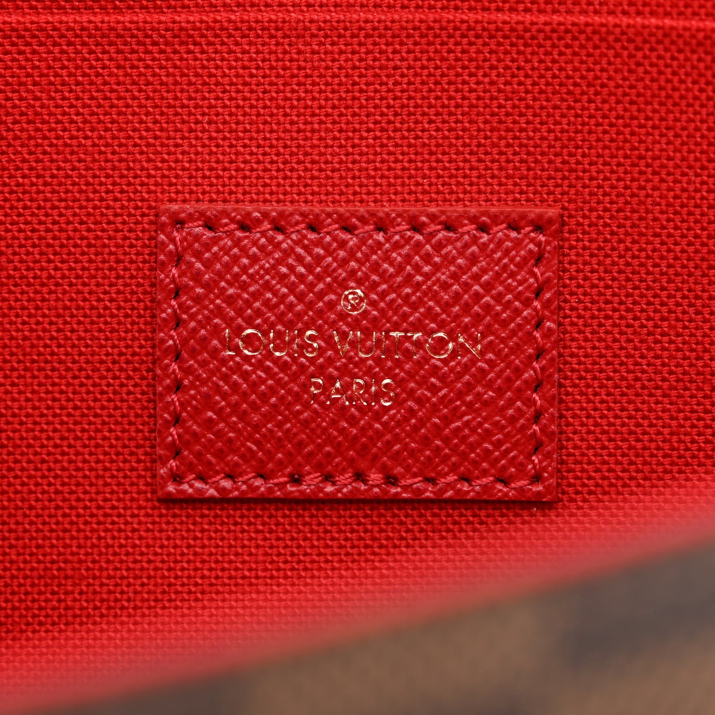 Damier Ebene Pochette Felicie Chain Wallet