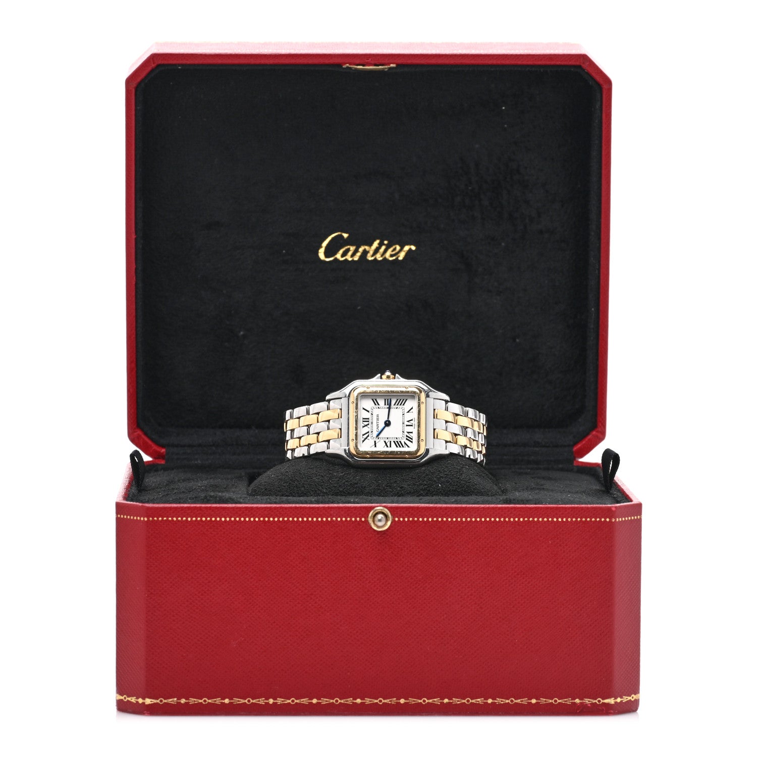 Cartier Stainless Steel 18K Yellow Gold 27mm Panthere Quartz Watch 5 of 5