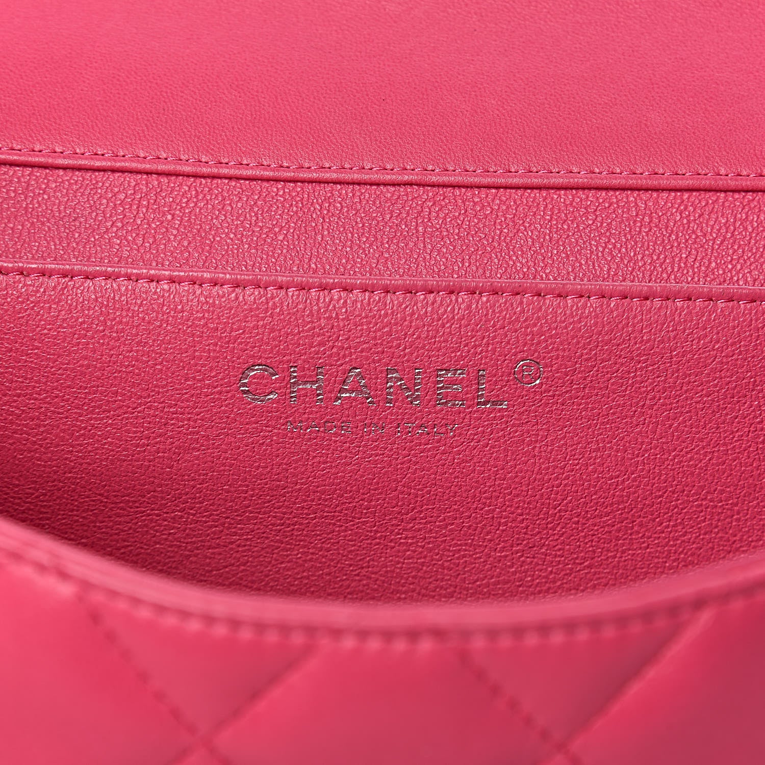 Chanel Lambskin Quilted Clutch With Chain Flap Pink 6 of 18
