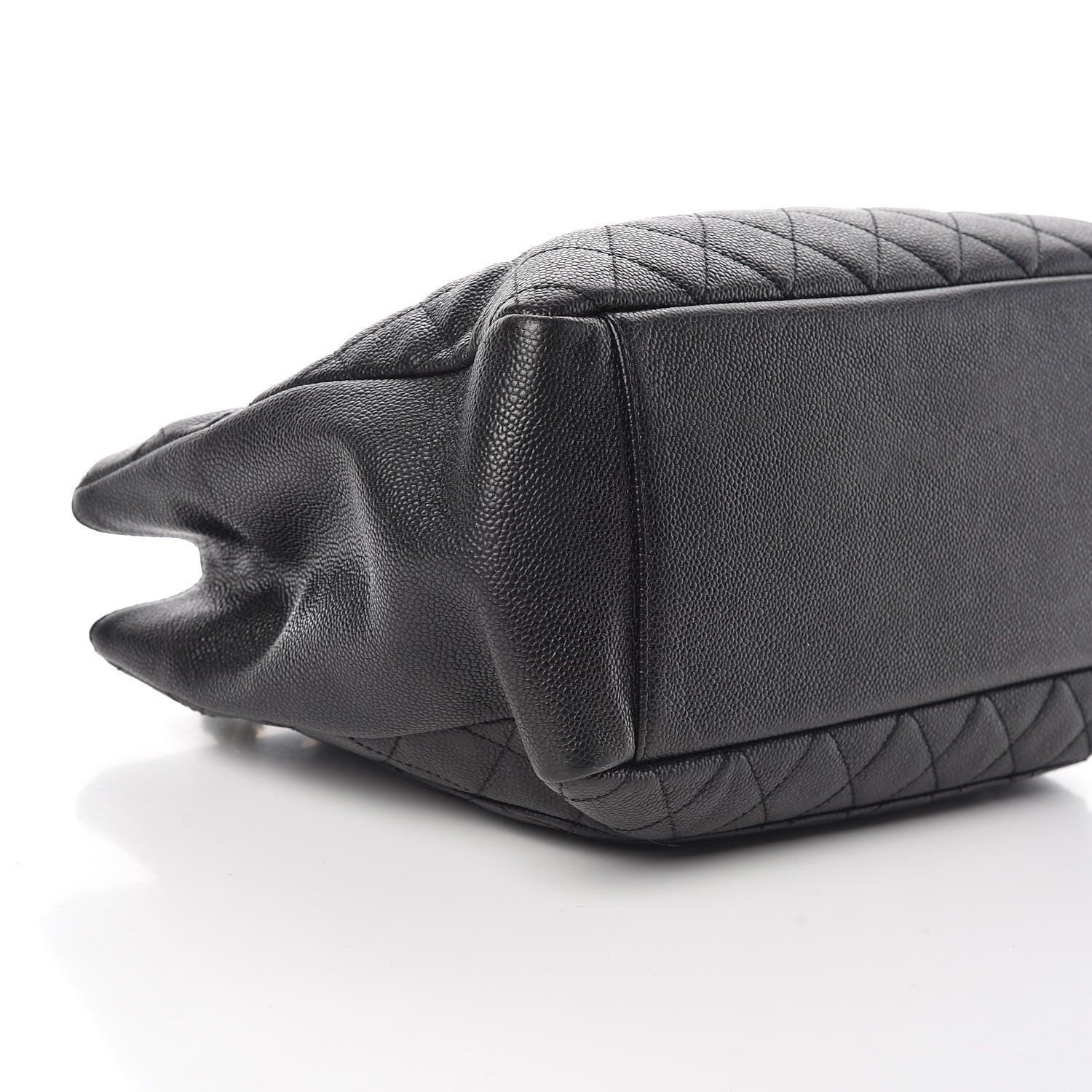 Chanel Caviar Quilted Grand Shopping Tote GST Black 10 of 11