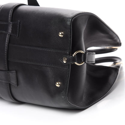 Gucci Calfskin Medium Stirrup Top Handle Bag Black 7 of 13