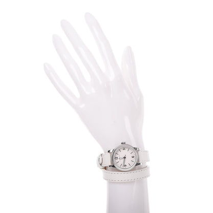Burberry Stainless Steel Calfskin 30mm Double Wrap Quartz Watch BU7846 2 of 12