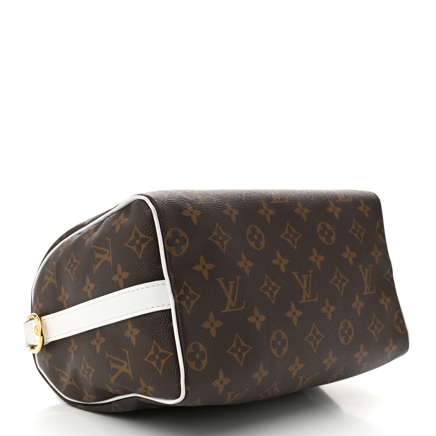 Louis Vuitton Monogram LV Match Speedy Bandouliere 25 White 4 of 9