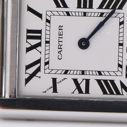 Cartier Stainless Steel 24mm Tank Solo Quartz Watch 5 of 10