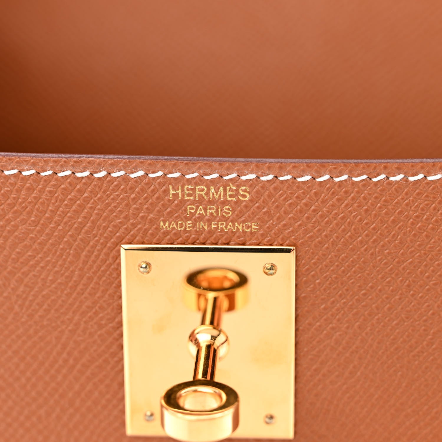 Hermes Epsom Kelly Sellier 28 Gold 6 of 13