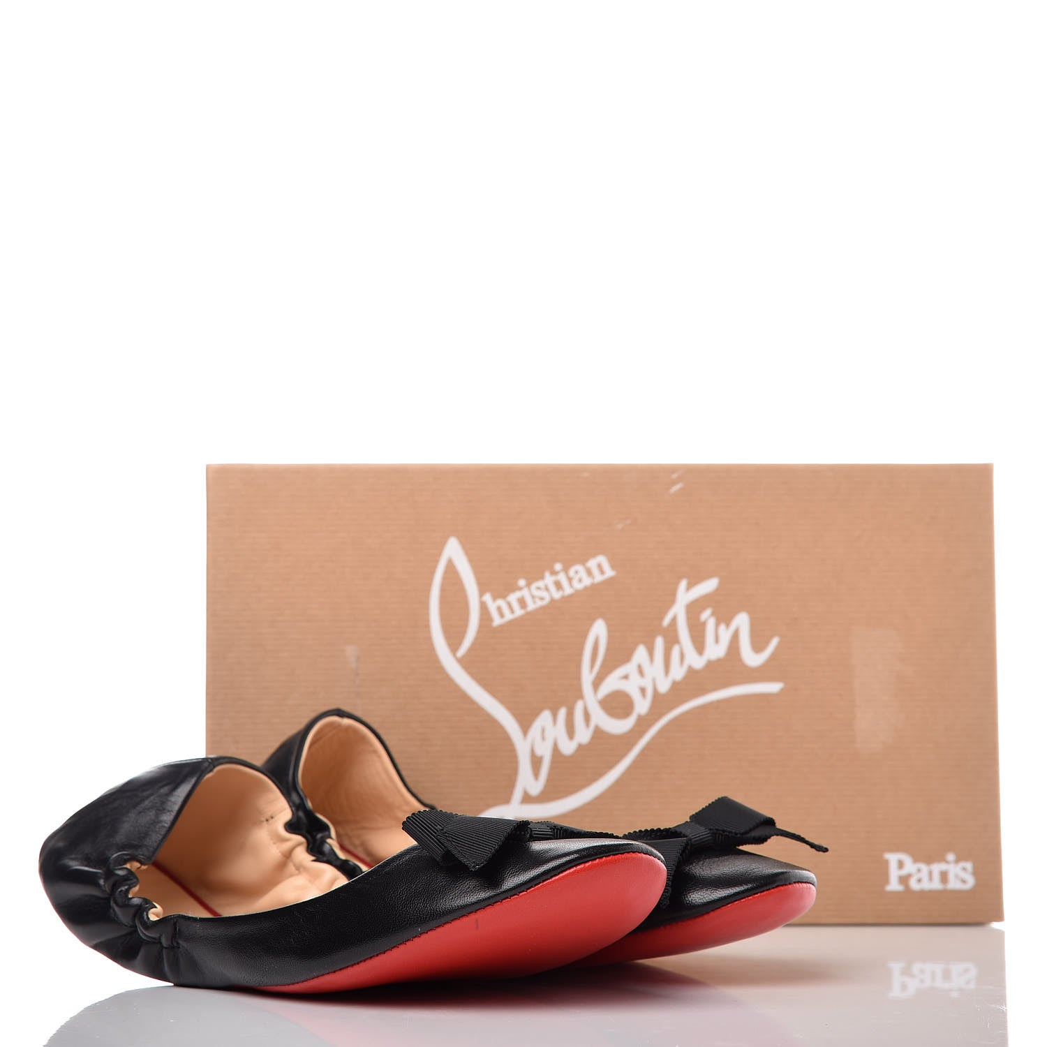 Christian Louboutin Nappa Air Loubi Ballet Flats 37 Black 10 of 10