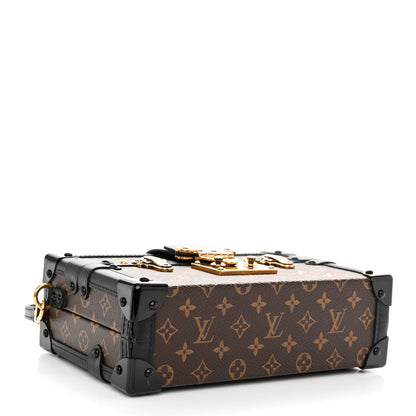 Louis Vuitton Monogram Petite Malle Black 4 of 9