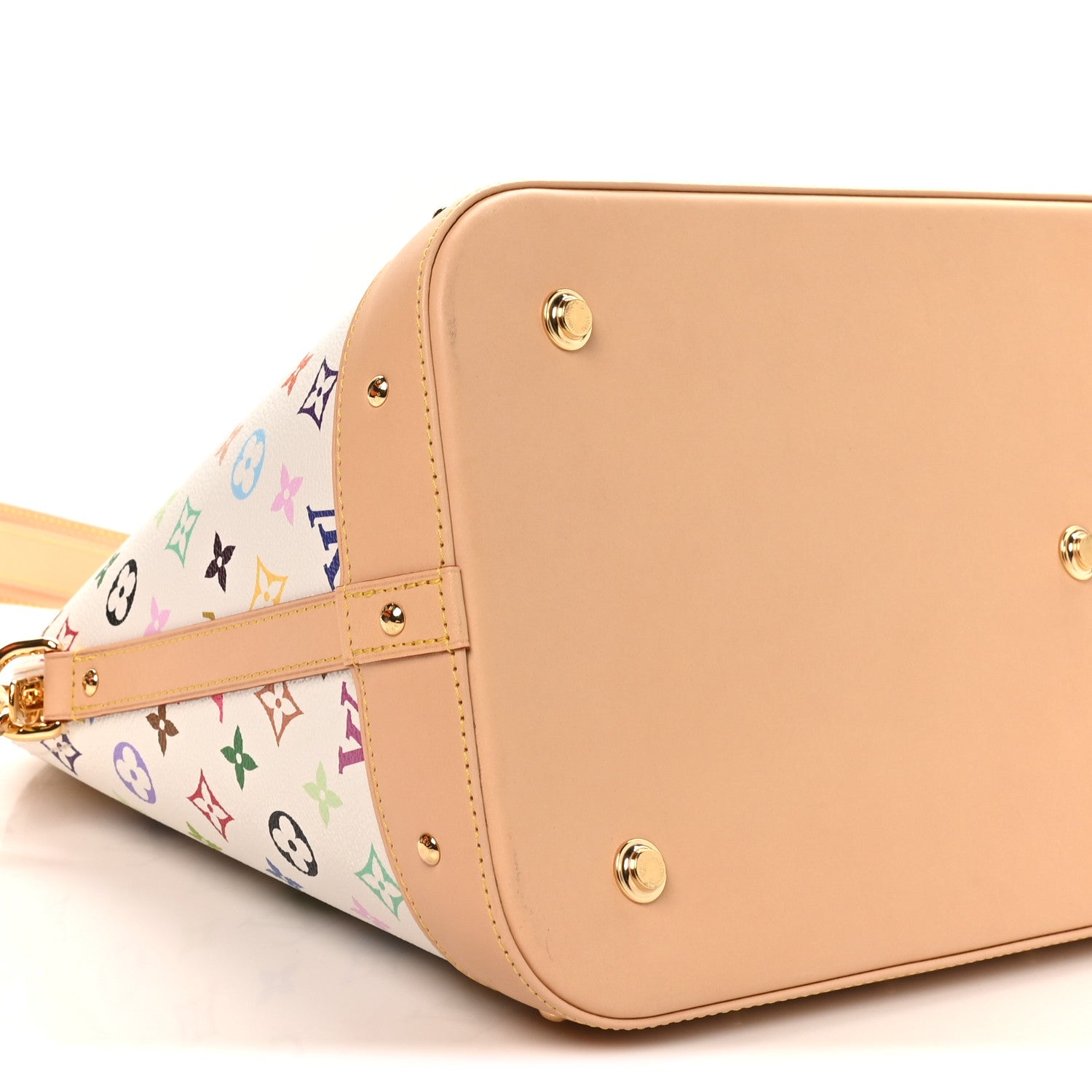 Louis Vuitton LV x TM Monogram Multicolor Alma Travel White 8 of 10