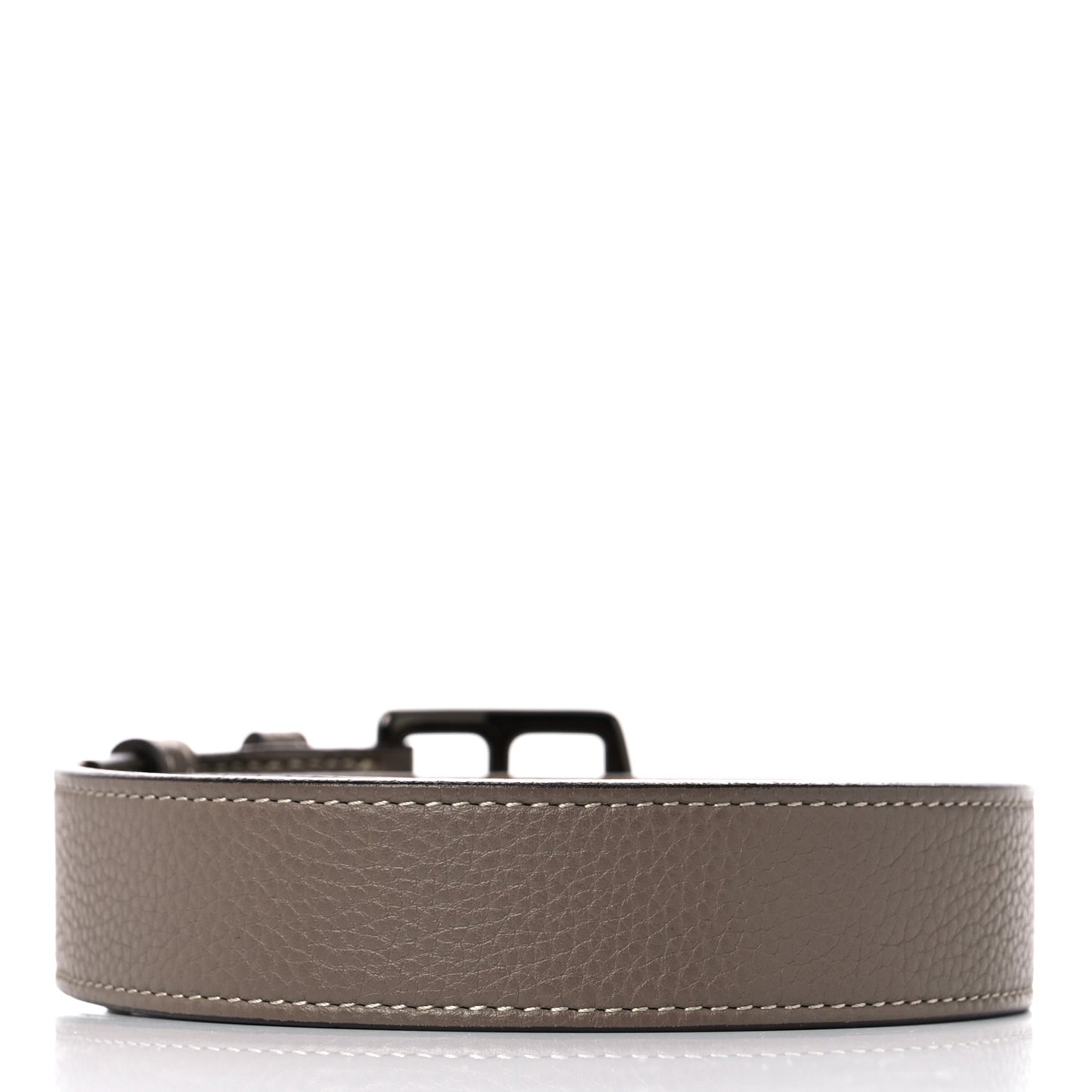 Taurillon Clemence 40mm Etriviere Belt 80 Etoupe