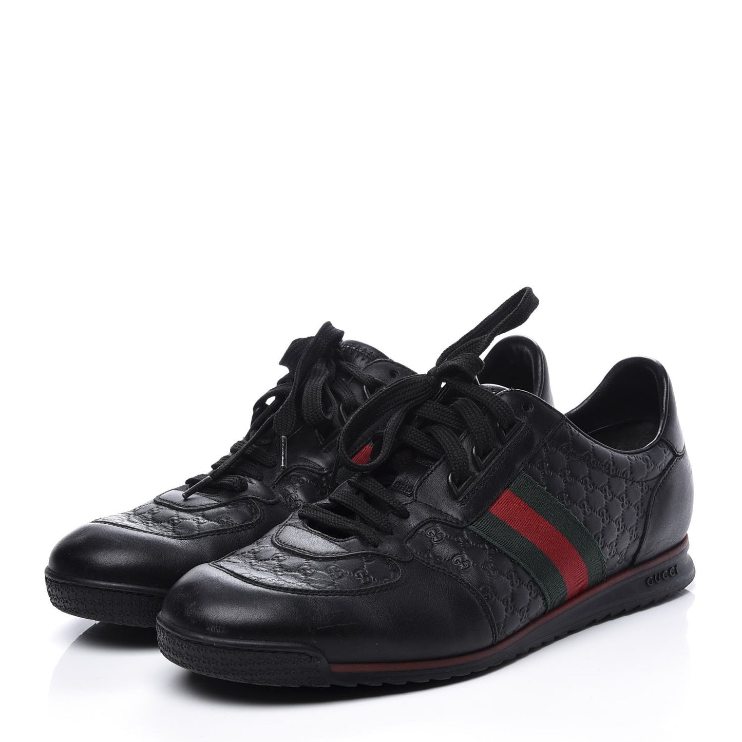 Guccissima Web Sneakers 9 Black