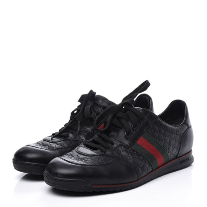 Gucci Guccissima Web Sneakers 9 Black 3 of 10